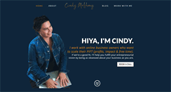 Desktop Screenshot of cindymolchany.com